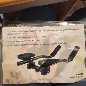 Handlebars Aluminum Aero Bar Clip-On for Road/Mountain Bike TT Triathlon